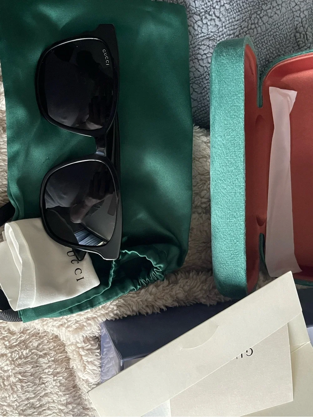 Black Men's GUCCI Sunglasses - Classic Polarized Shades